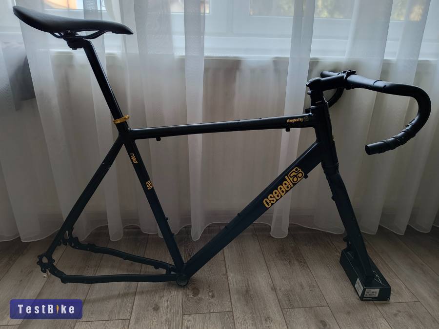 Szinte új, egyedi Csepel Rapid gravel vázszett+kormány+nyere