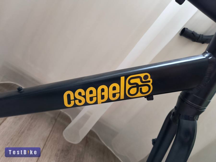 Szinte új, egyedi Csepel Rapid gravel vázszett+kormány+nyere