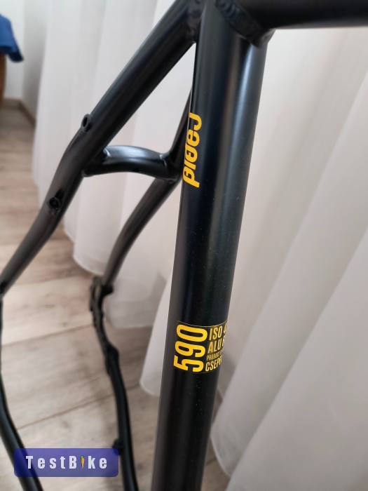 Szinte új, egyedi Csepel Rapid gravel vázszett+kormány+nyere