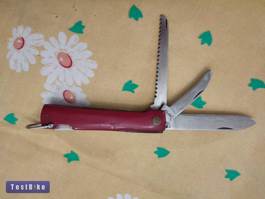 Szovjet katonai zsebkés vadászkés multifunkciós