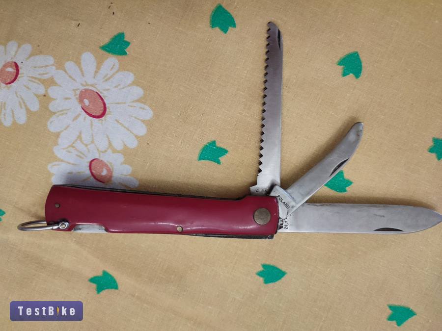 Szovjet katonai zsebkés vadászkés multifunkciós