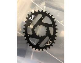 T.A. One oval 32T Sram DM lánctányér (AbsoluteBlack)