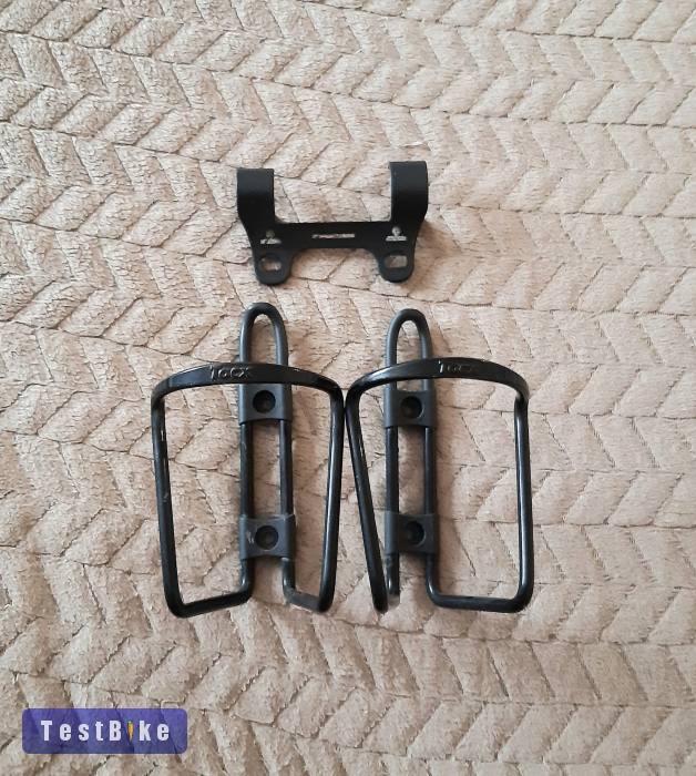 Tacx alu kulacstartó párban, pumpatartóval. Újszerű! Ár/pár!
