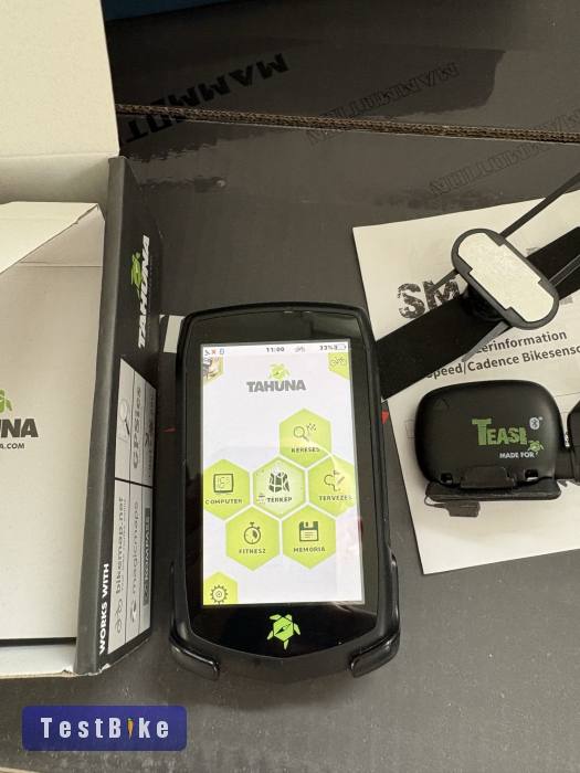 Teasi One4 navigació + pedálfordulat mérő