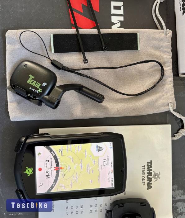 Teasi One4 navigació + pedálfordulat mérő