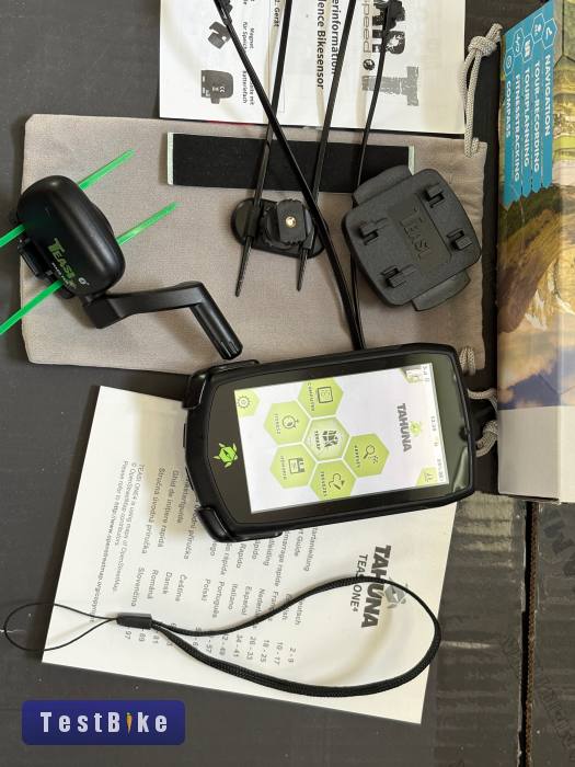 Teasi One4 navigació + pedálfordulat mérő