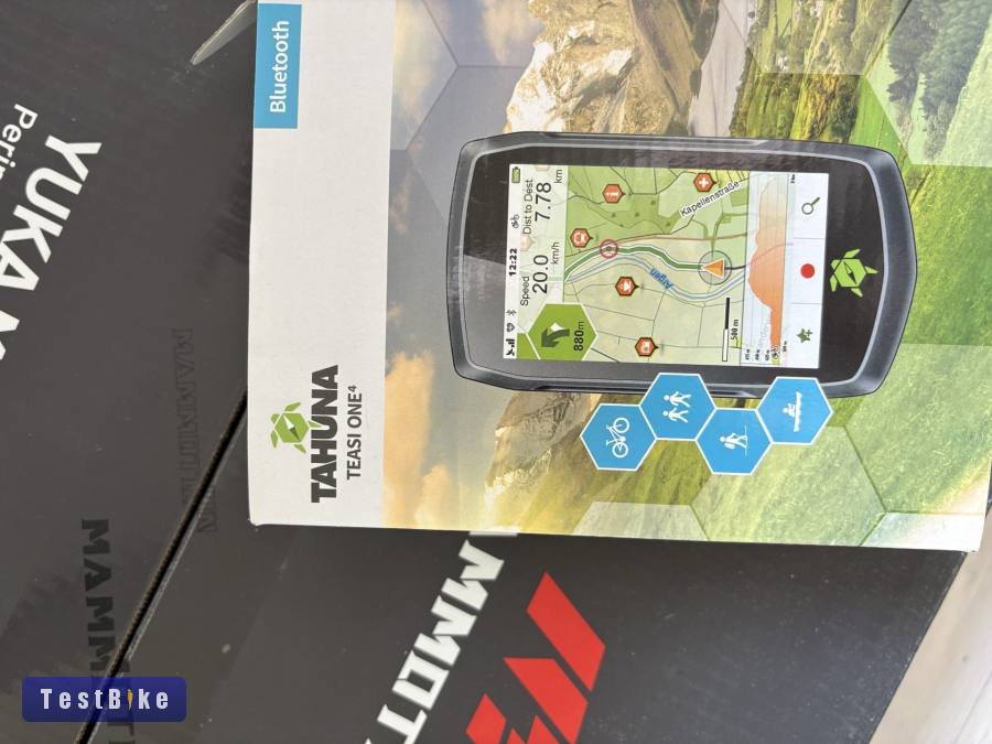 Teasi One4 navigació + pedálfordulat mérő