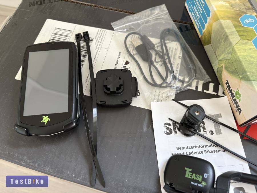 Teasi One4 navigació + pedálfordulat mérő