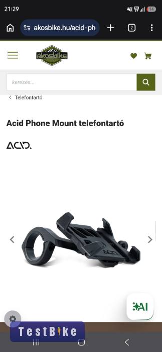 Telefontartó.