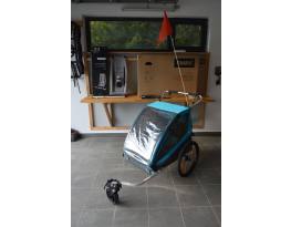 Thule Coaster XT kerékpár 2 személyes utánfutó 