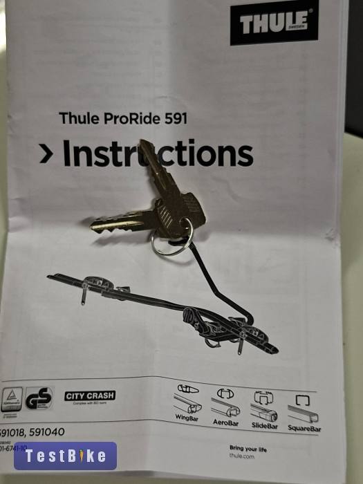 Thule ProRide 591 kerékpárszállító