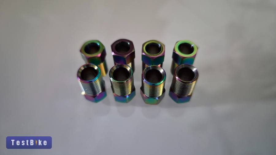 Titanium fékcső hollander csavar 8db