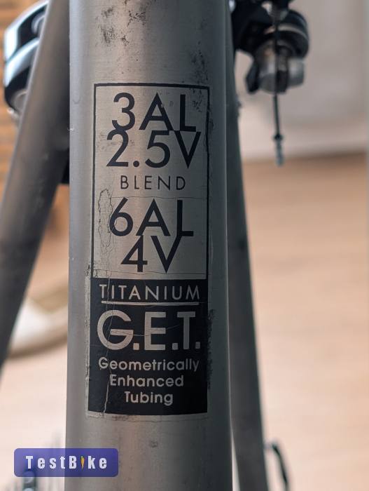Titánium országuti Litespeed ghisallo