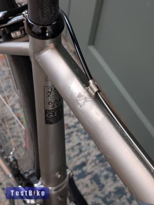 Titánium országuti Litespeed ghisallo