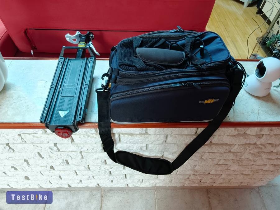 Topeak  Quick MTX Track táska csomagtartóval