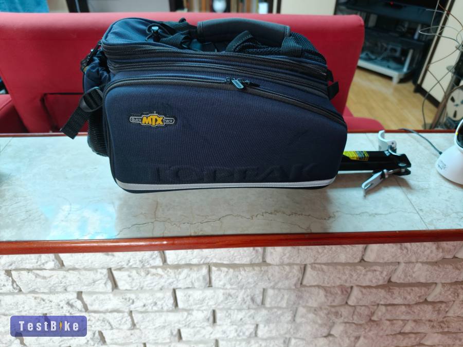 Topeak  Quick MTX Track táska csomagtartóval