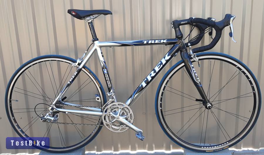 Trek USPS országúti versenykerékpár-ultegra 3x9, 52es váz
