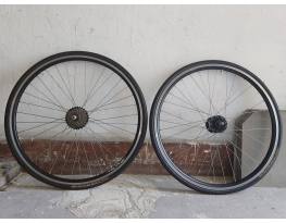 Trekking / túra kerékszett agydinamóval DH-3N20