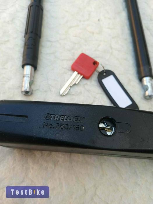 Trelock ECO+Trelock cops lakat, trelock zár.