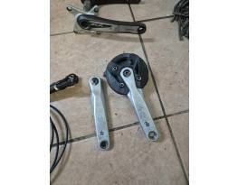 Truvativ hammerschmidt/ slx 675/ mrp hajtókarok