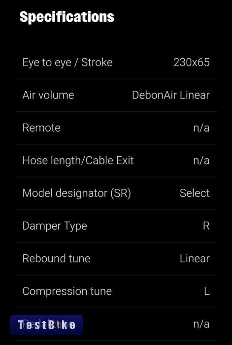 Új - Rockshox Deluxe Select 230×65mm hátsó rugóstag