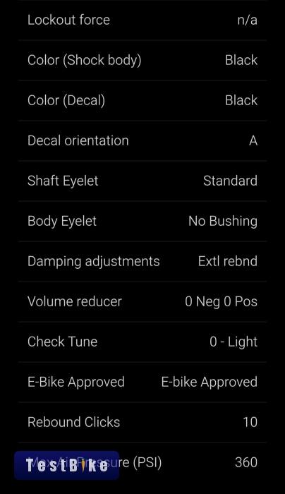 Új - Rockshox Deluxe Select 230×65mm hátsó rugóstag