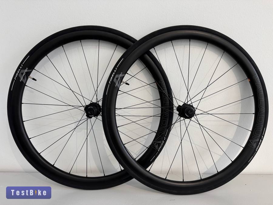 0KM-es Velomann Palladium 33 Disc Carb. szett+Pirelli P Zero
