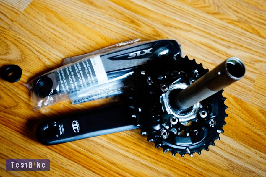 Új  36/22 Shimano SLX FC M677 hajtómű