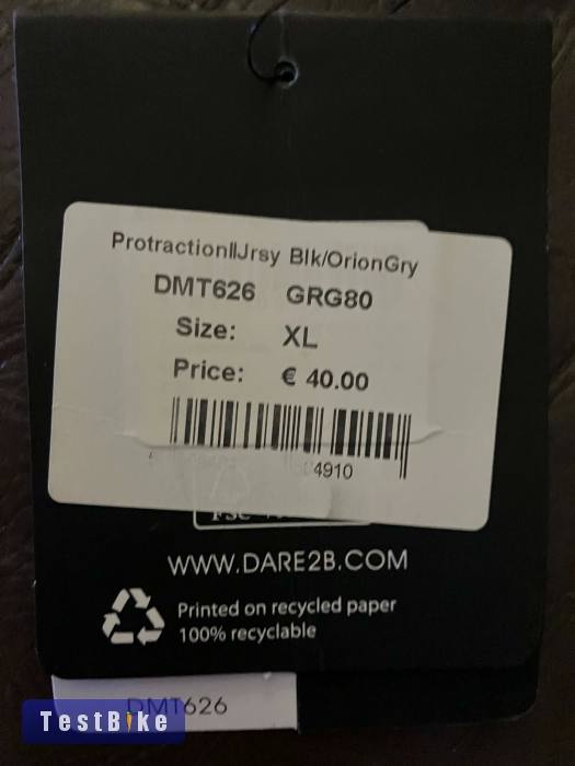 Új, Dare2B férfi kerékpáros mez eladó (XL)