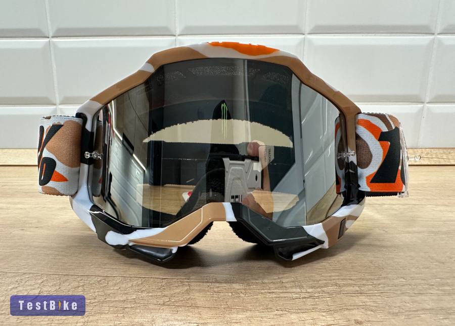 Új 100% Accuri 2 camo, ezüst tükrös lencsés DH/FR szemüveg