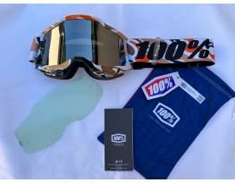 Új 100% Accuri 2 camo, tükrös DH/FR szemüveg, védőszemüveg 