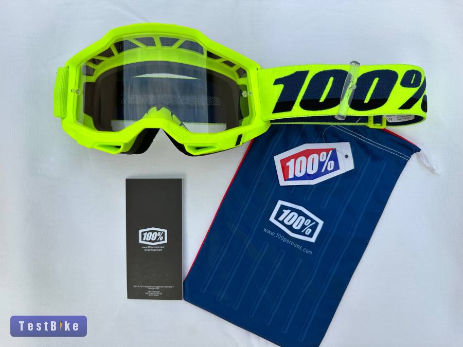 Új 100% Accuri 2 fluo sárga OTG, DH szemüveg szemüvegeseknek