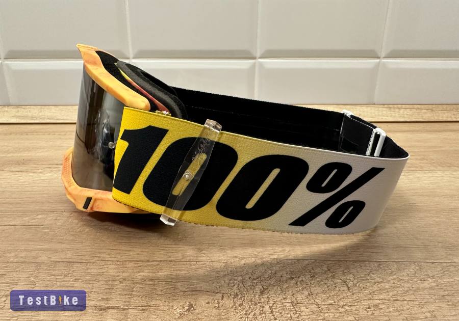 Új 100% Accuri 2 sárga, tükrös lencsés DH/FR szemüveg