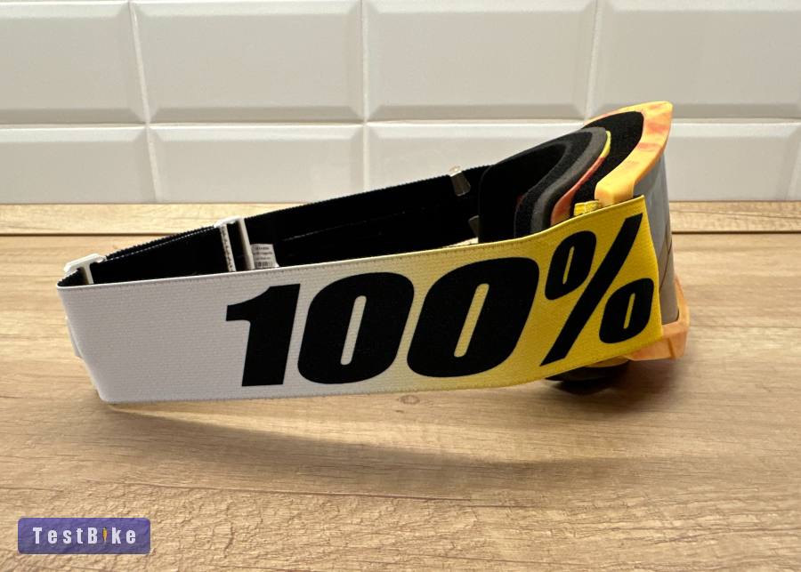 Új 100% Accuri 2 sárga, tükrös lencsés DH/FR szemüveg