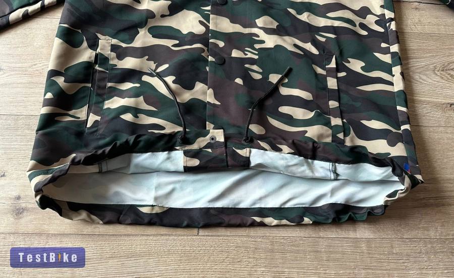 Új 100% camo/terepmintás széldzseki, windbreaker (XL)