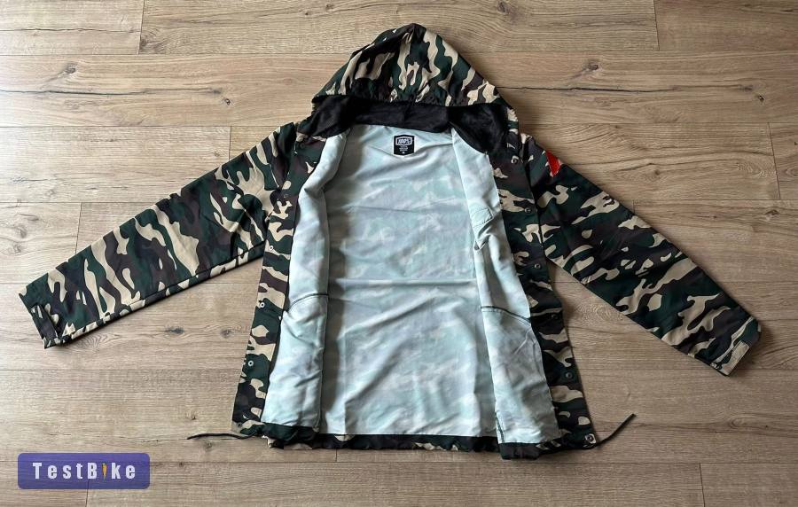 Új 100% forest camo, terepmintás széldzseki/windbreaker (XL)
