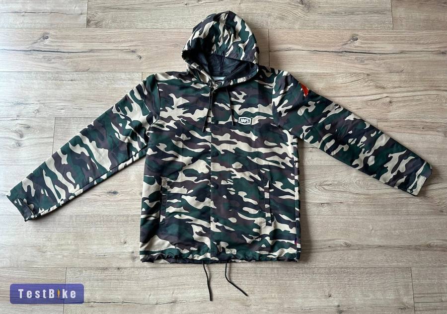 Új 100% forest camo széldzseki, windbreaker (XL)