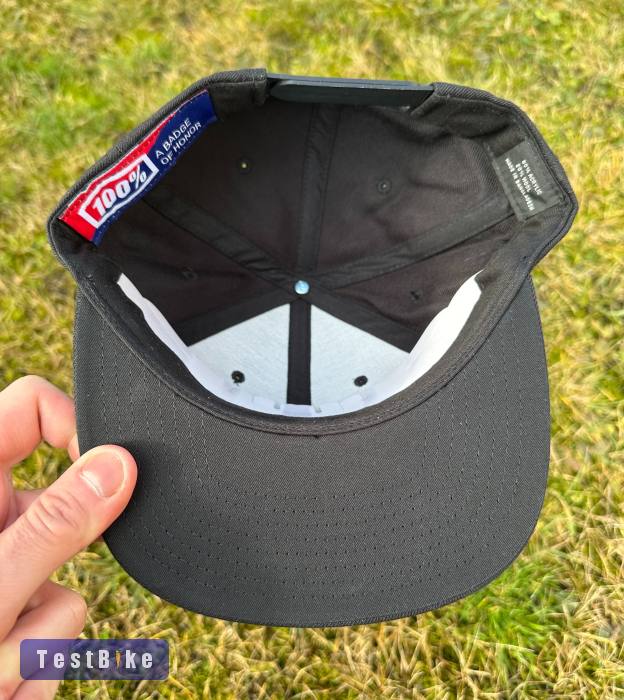 Új 100% Icon fekete sapka, snapback - ride100percent