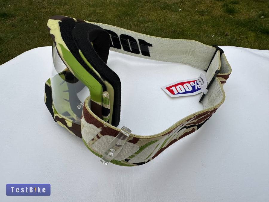Új 100% Strata 2 camo DH/FR szemüveg, védőszemüveg