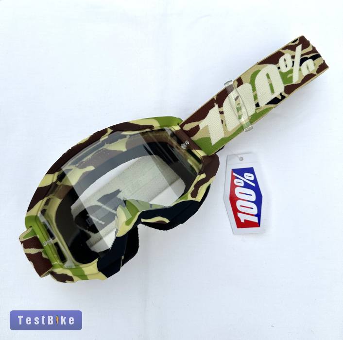 Új 100% Strata 2 camo DH/FR szemüveg, védőszemüveg