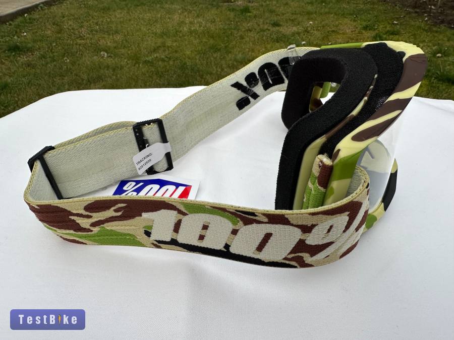 Új 100% Strata 2 camo DH/FR szemüveg, védőszemüveg