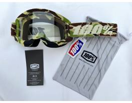 Új 100% Strata 2 camo DH/FR szemüveg, védőszemüveg