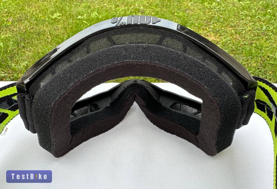 Új 100% Strata 2 fekete/sárga DH/FR szemüveg, védőszemüveg