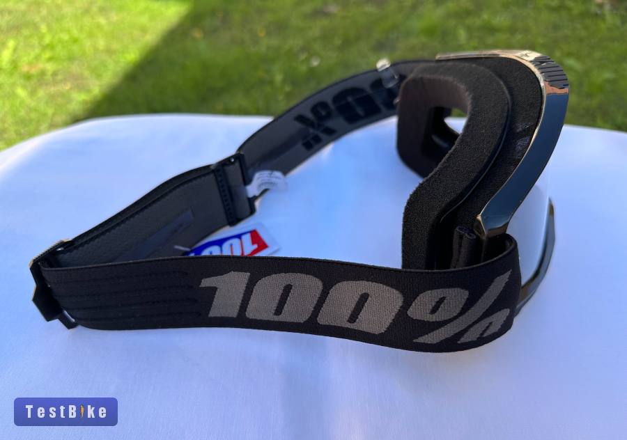 Új 100% Strata 2 fekete/szürke DH/FR szemüveg, védőszemüveg