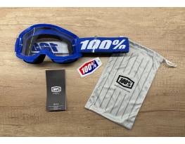 Új 100% Strata 2 kék, átlátszó lencsés DH/FR szemüveg