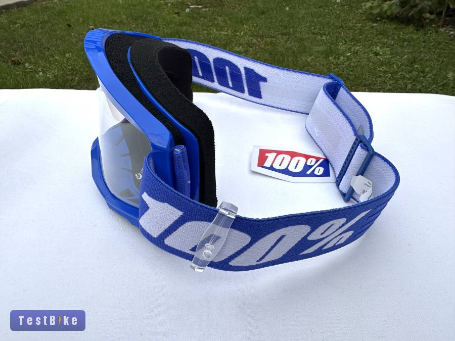 Új 100% Strata 2 kék DH/FR szemüveg, védőszemüveg