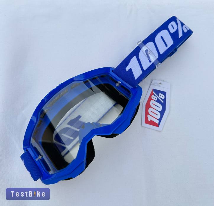 Új 100% Strata 2 kék DH/FR szemüveg, védőszemüveg