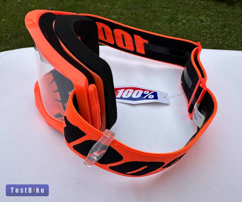 Új 100% Strata 2 narancssárga DH/FR szemüveg, védőszemüveg