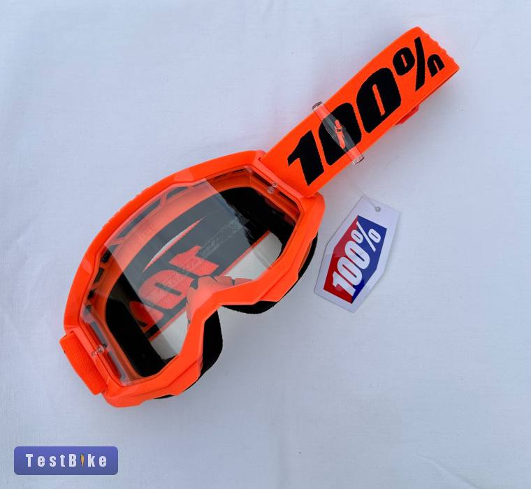 Új 100% Strata 2 narancssárga DH/FR szemüveg, védőszemüveg