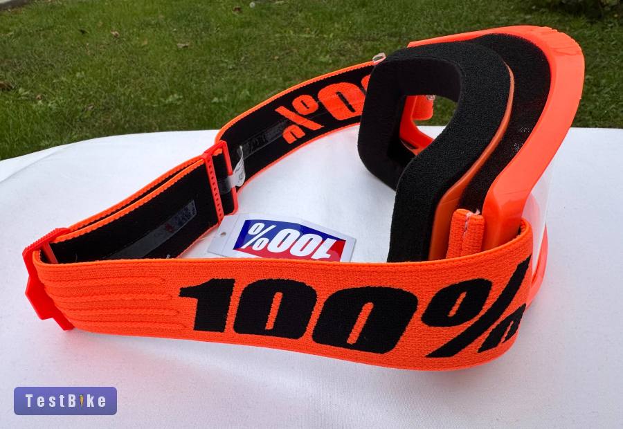 Új 100% Strata 2 narancssárga DH/FR szemüveg, védőszemüveg